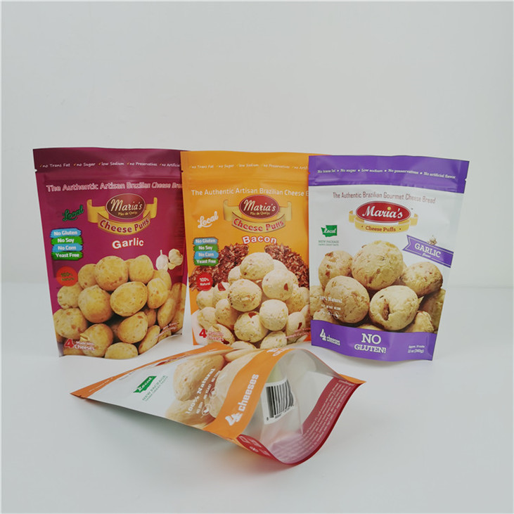 Lebensmittelverpackungen für individuelle Größen Aluminiumfolie Mylar-Taschen mit Farbdruck