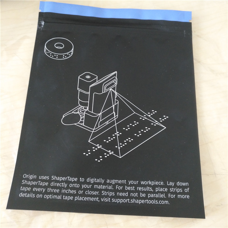 Drei Seitendichtungs-Plastik-Kunststoffgehäuse-Taschen mit Reißverschluss für das Heftpflaster-Verpacken