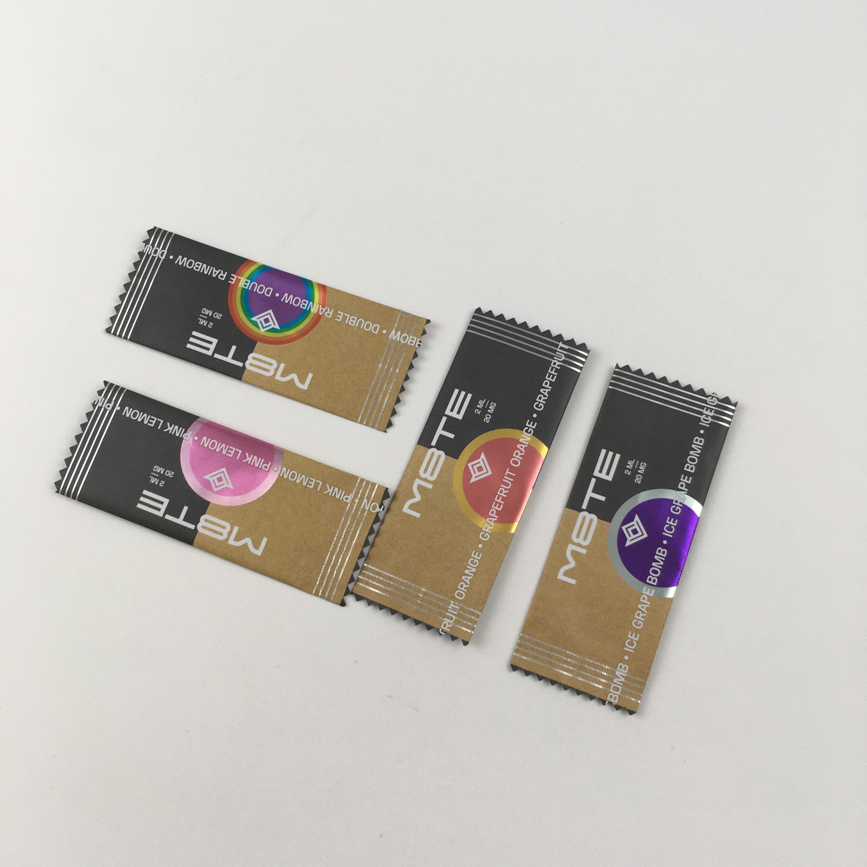 Leere Flexible Laminate Versiegelte Kissenbeutel Schokoladenbeutel für Tiefkühlkost