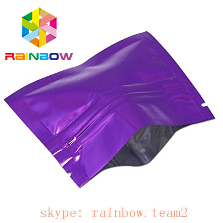 bunte Seite 3 versiegelte flachen Mini-Hanftee der Plastik-Folientaschen 1g/Blume leaft Verpackenkissen