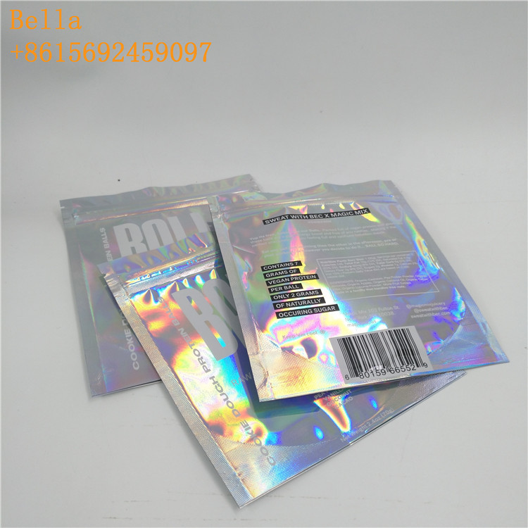 Kundenspezifischer Druckfolien-Beutel, der einen klaren Seitenreißverschluß glatt für USB-Kabel verpackt