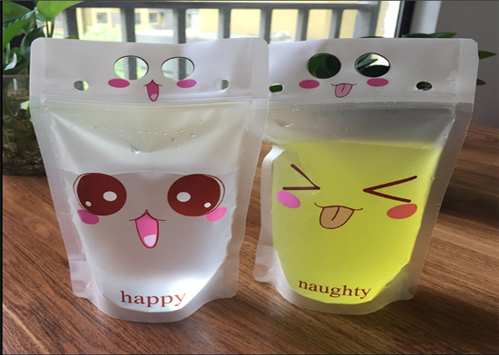 Reißverschluss stehen oben Beutel Gravnre, das wiederverwendbare Custume-Stärke für Milch druckt