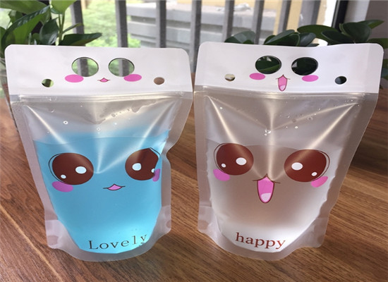 Lebensmittelsicherheits-tritt das waagerecht ausgerichtete Plastikbeutel-Verpacken Milch/Tee/für Saft ein