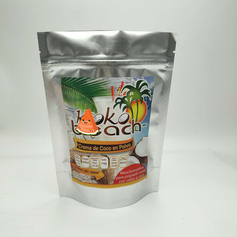 Die kundengebundenen verpackenden Größen-Plastikbeutel, stehen oben Aluminiumfolie-Tasche