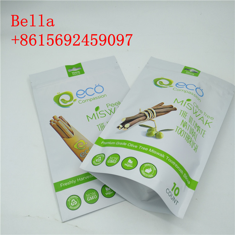 Imbiss-Tasche des matten Finishs mit Reißverschluss, die hellen Beweis-Durchbohren-Widerstand verpackt