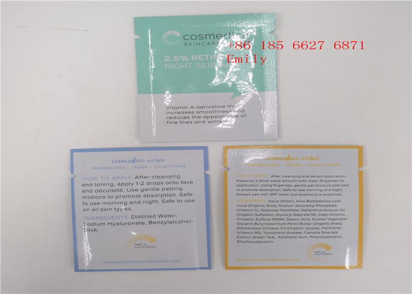 Gewohnheit kosmetische Verpackendrucktasche