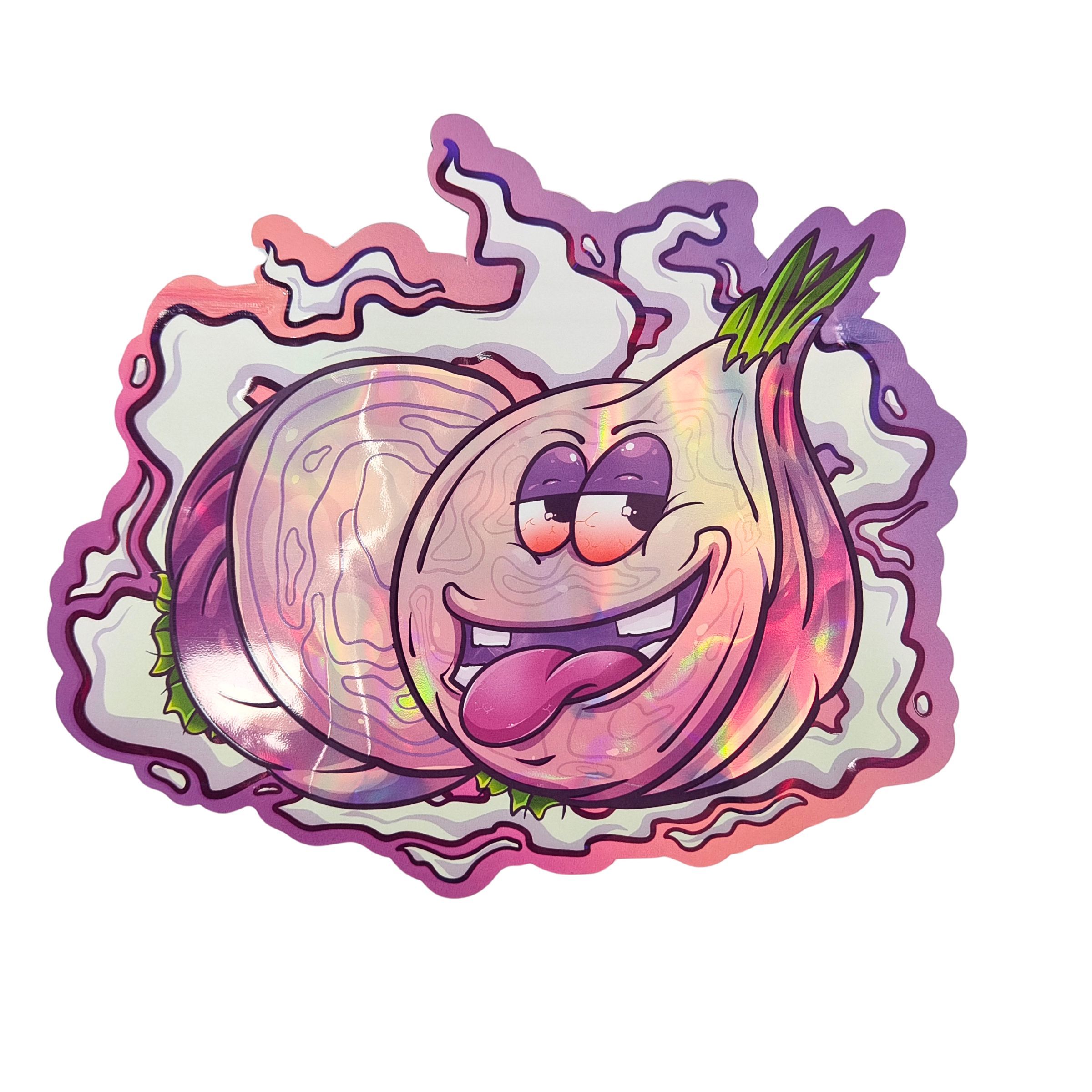 Soft Touch Holographische Mylar-Taschen mit Reißverschluss für Süßigkeiten Kräuter Trockenblumen Gummi Kekse Zucker Kindersichere Verpackung