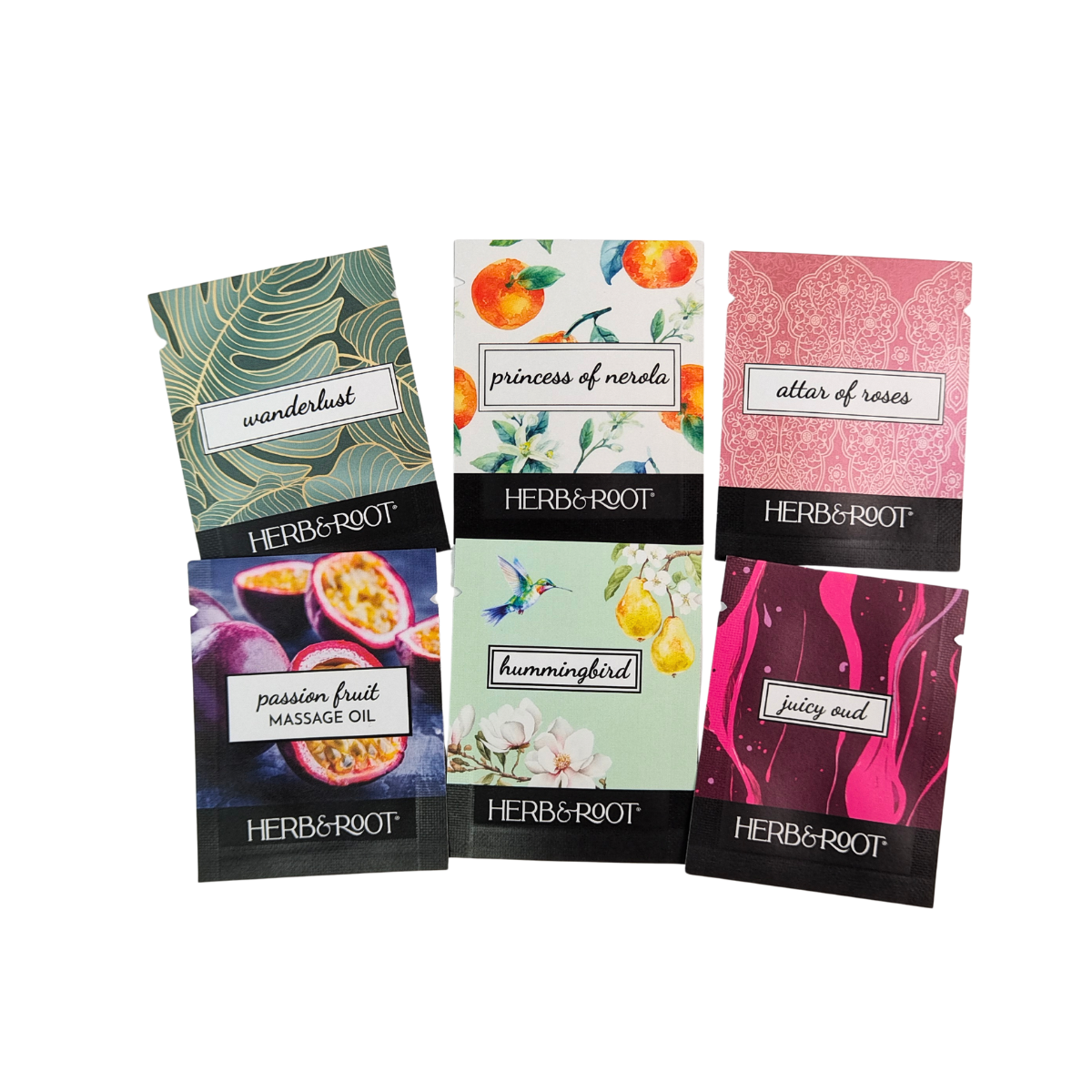 Individueller Digitaldruck Heißprägung Kunststoffverpackungsbeutel 5ml 10ml 30ml Kleine Musterbeutel Kundenspezifischer Beutel