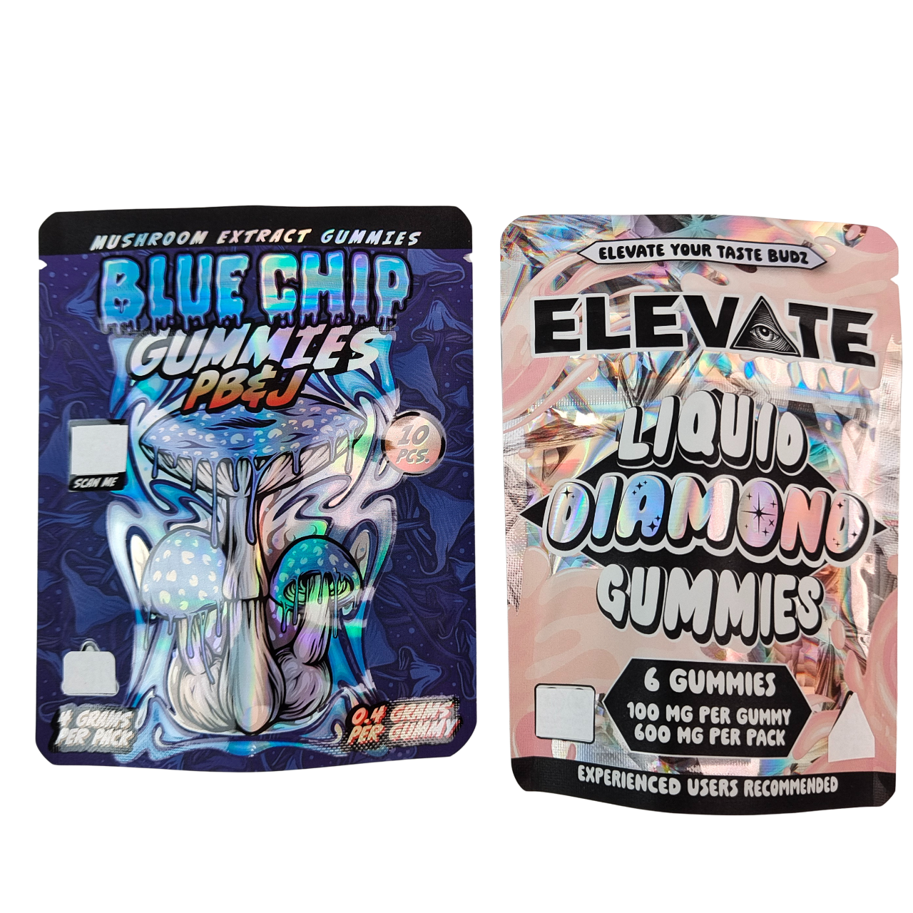 3.5g Mylar Taschen Pilzextrakt Kaugummi Verpackung Doypack Wtih Reißverschluss Geruchssicherung Stehen Tasche