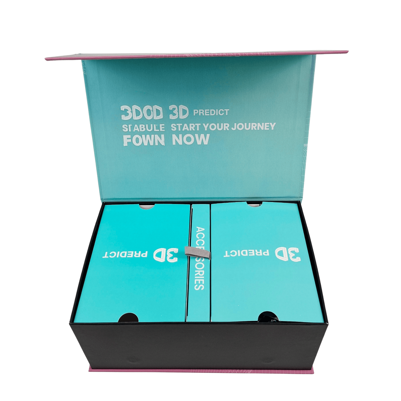 Hersteller-Spezifische Zahnausrichtungs-Verpackungsbox mit Logo, recycelbar, luxuriös, magnetisch, für Zahnspangen, stabile Geschenkbox aus Papier