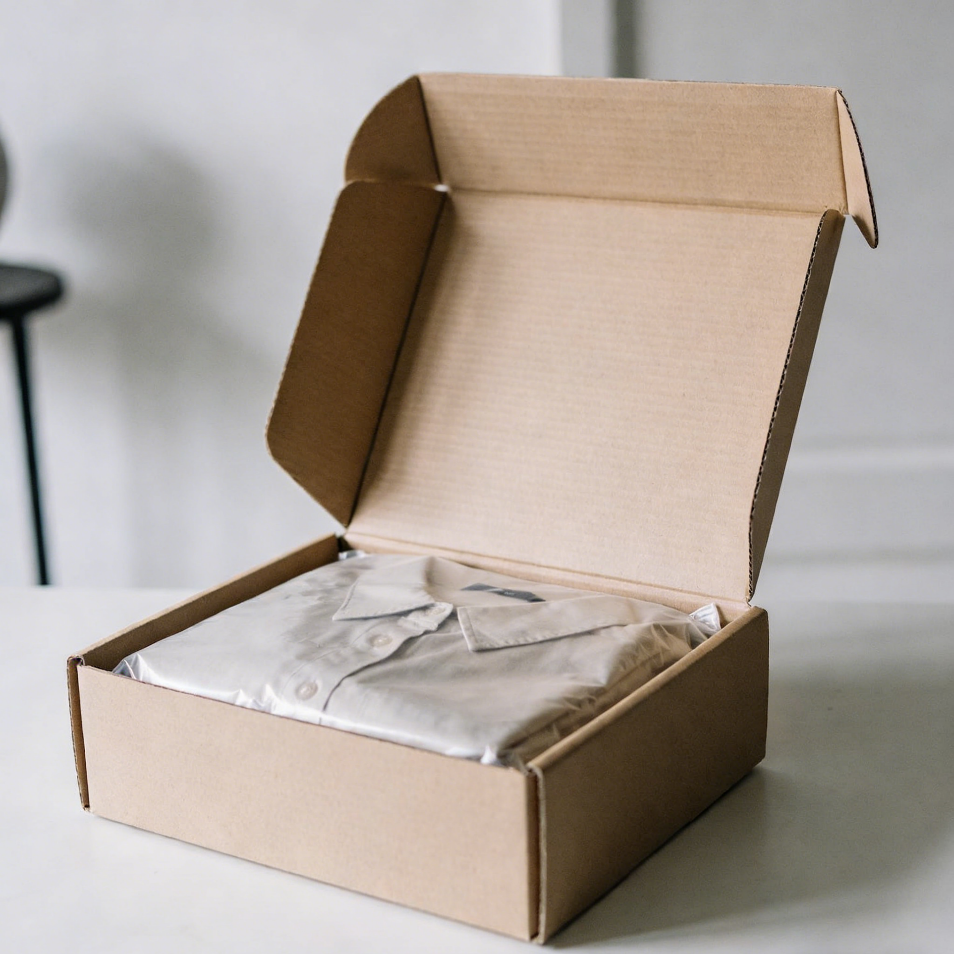 Anpassungsfähige Abmessungen Lebensmittelsicherungsgolbenverpackung Mailerbox mit Spot UV-Beschichtung