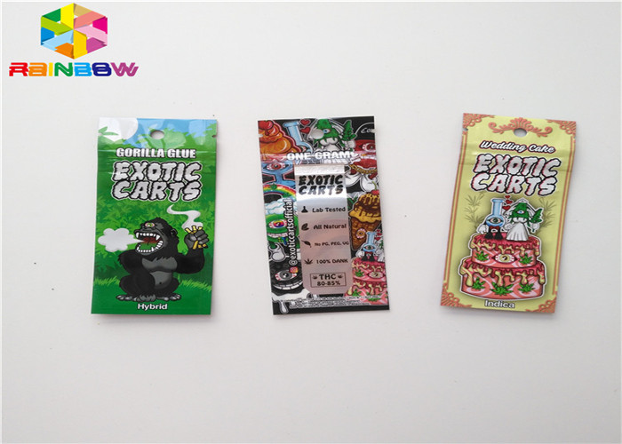 Aluminiumfolie-Zipverschluss-Plastiktasche-Verpacken- der Lebensmittelbeutel-Sondergröße mit Riss-Kerbe