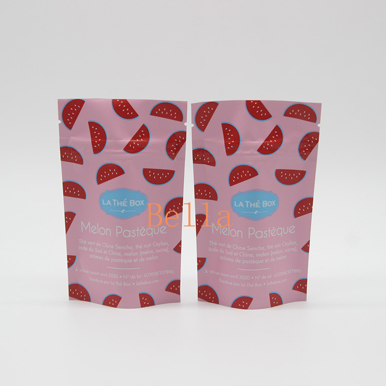 Plastik-Kräuterweihrauch, der Tabak-Blätter mit Reißverschluss verpackt, steht oben Stärke der Taschen-120-180 Mic