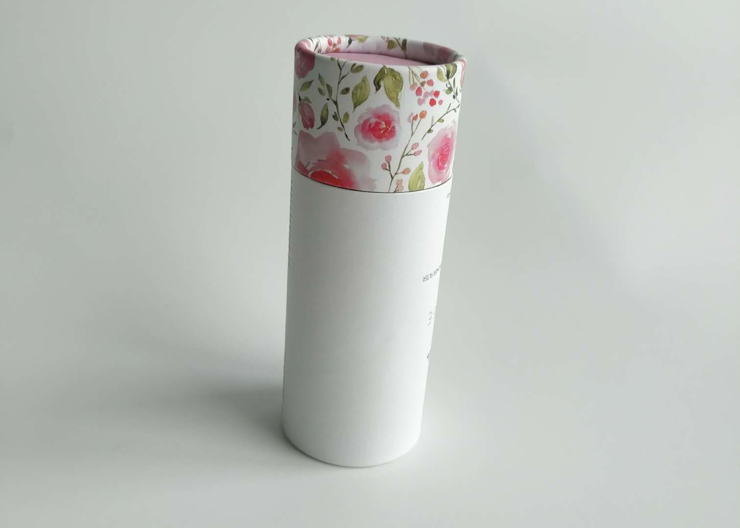 Zylinder-kundenspezifische Drucksache-Kasten-Kosmetik-Papierpappe für das Verpacken