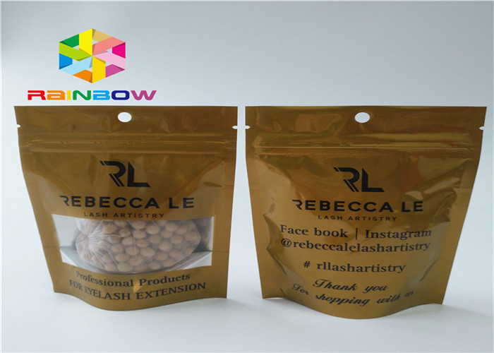 CMYK-Druckheißsiegel-Verpackentaschen, Geruch-Beweis stehen oben Reißverschluss-Beutel