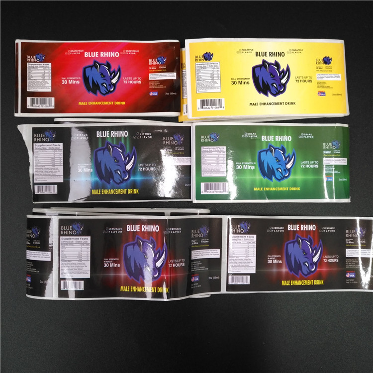 Beschriftet transparenter Psychiaters-Ärmel PVCs Barcode metallisches ganz eigenhändig geschriebes für Kasten/Tablettenfläschchen