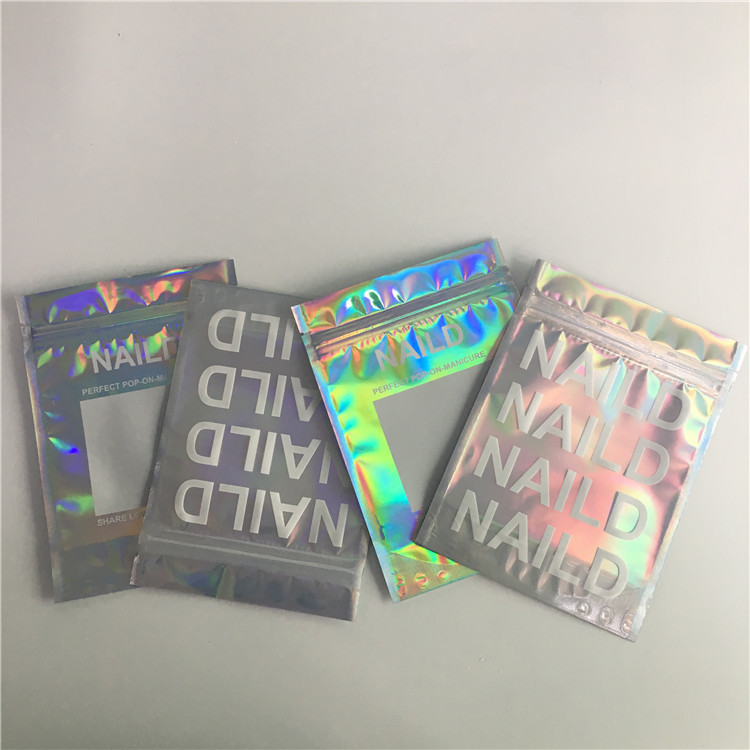 Aluminiumfolie-Taschen-Make-up wiederverwendbare Plastik SGS/FDA, welche die Seite drei versiegelt verpackt