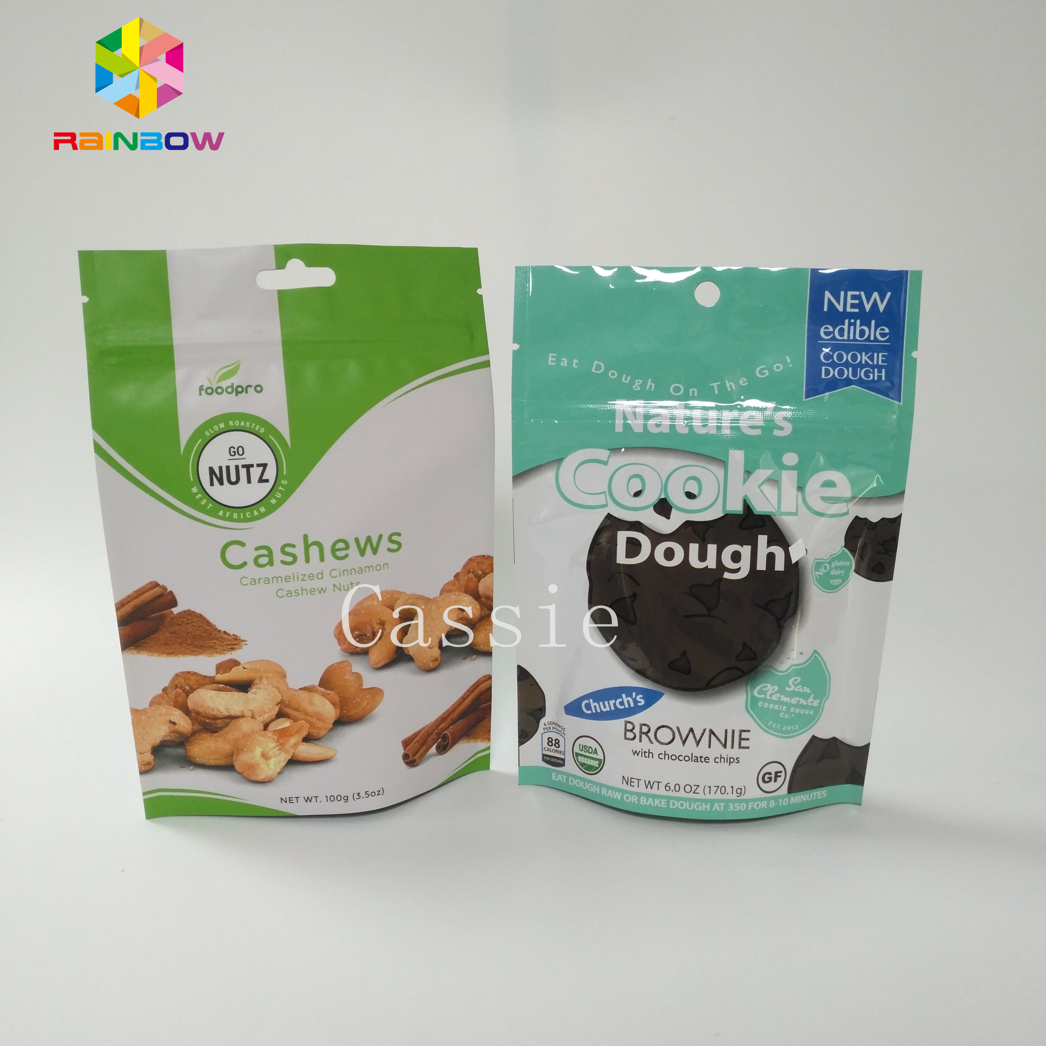 Gravüren-Drucken steht oben den Aluminiumfolie-Taschen-Reißverschluss-Verschluss, der für Pulver-Nahrung besonders angefertigt wird