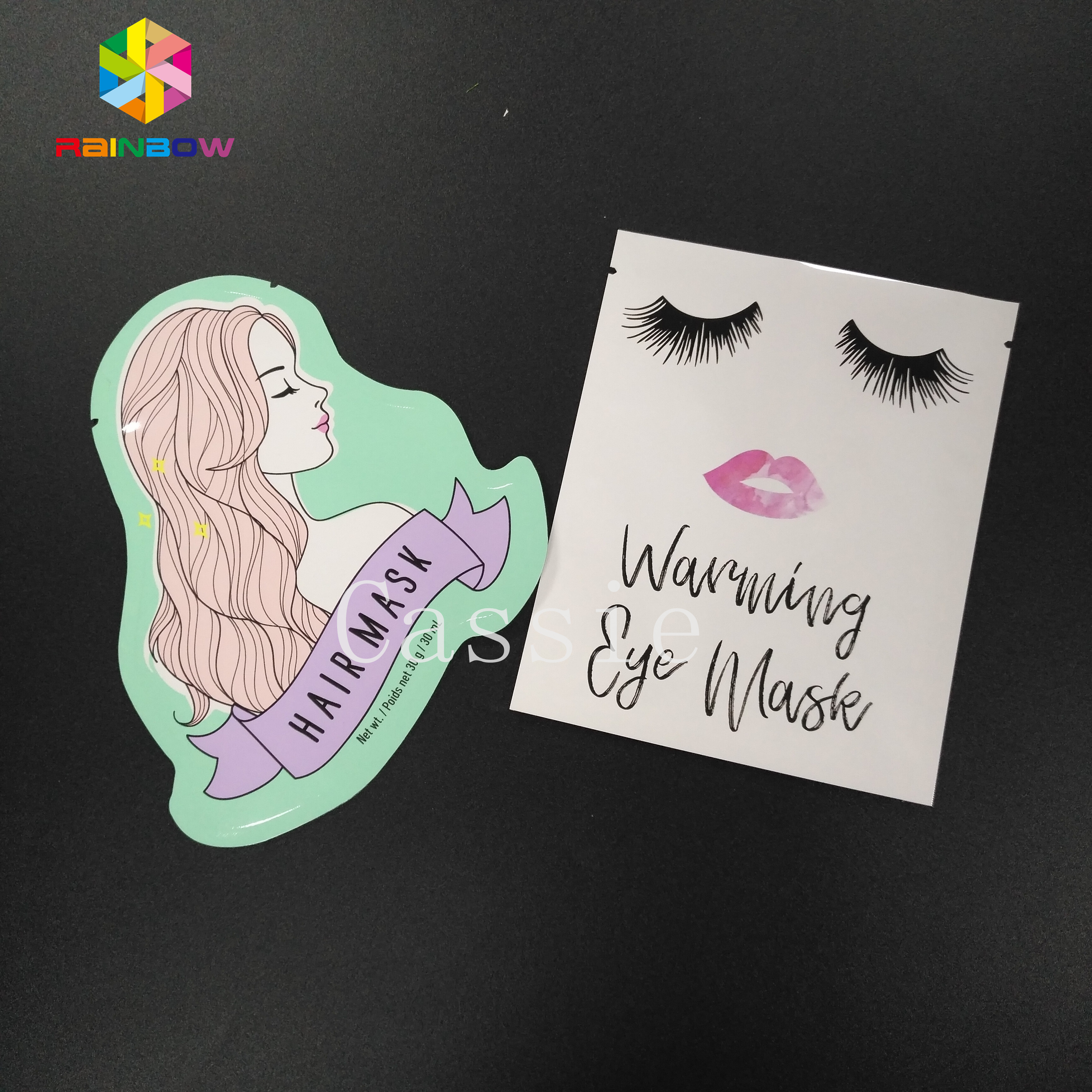 Flache offene Griff-Dichtung sackt wiederversiegelbarer Riss-Kerben-Plastik-Beutel-Aluminiumfolie ein