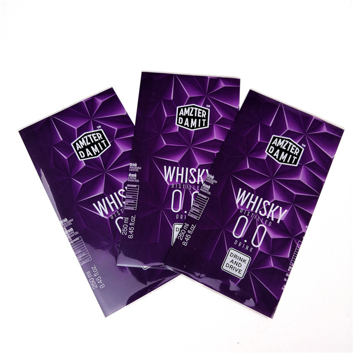 Beständiger Psychiaters-UVärmel beschriftet wasserdichtes buntes für Plastikwasser-Flaschen-Aufkleber