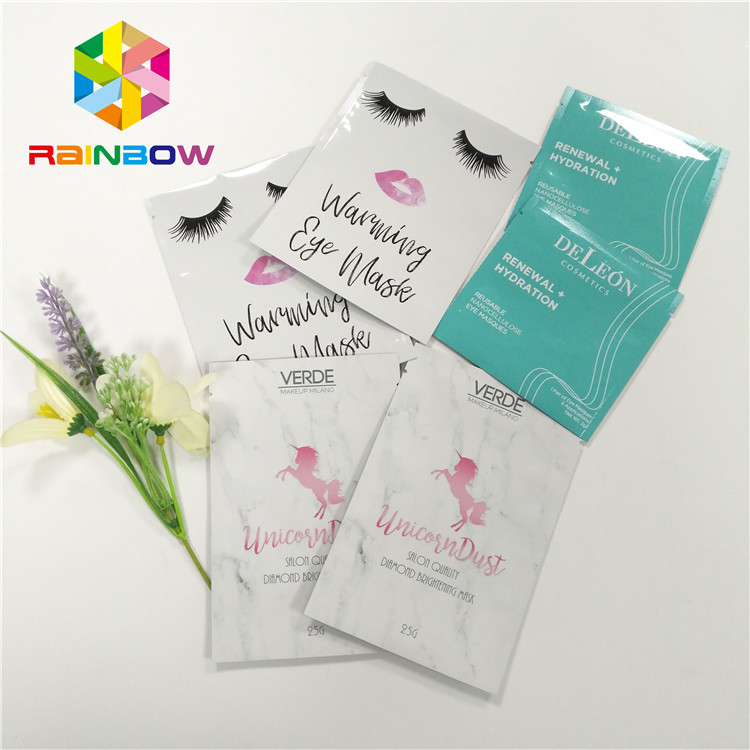 Gewohnheit Druckplastikbeutel, die Seitenheißsiegel drei mit Riss-Kerbe verpacken