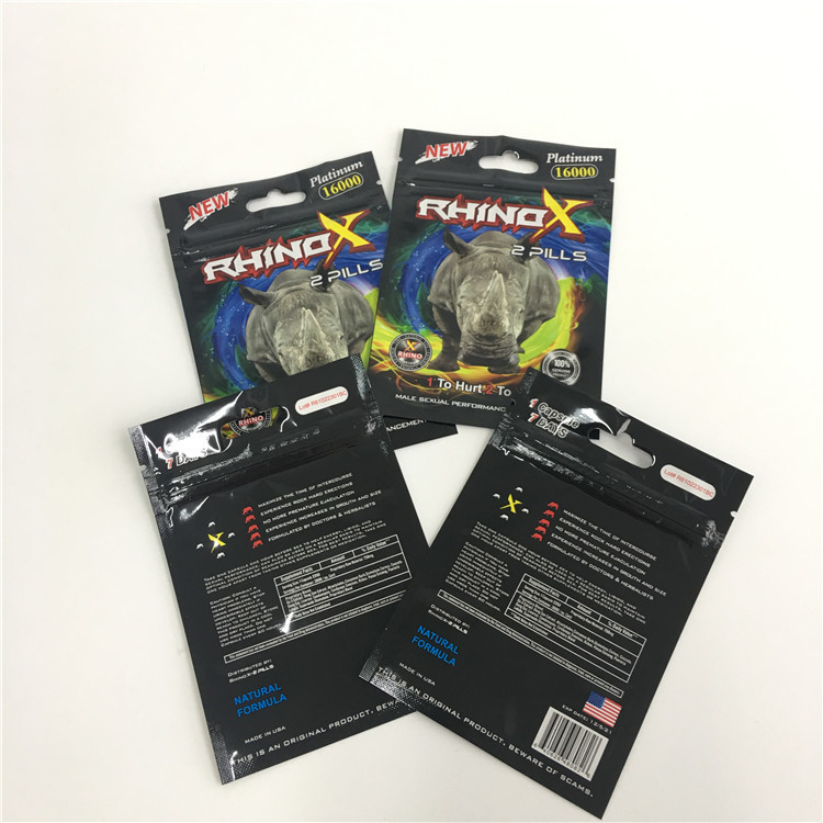 Nahrungsmittelspeicher-Plastikbeutel, die Druckfolie gezeichneten Verschluss des Griff-Dichtungs-freien Raumes Zipverpacken