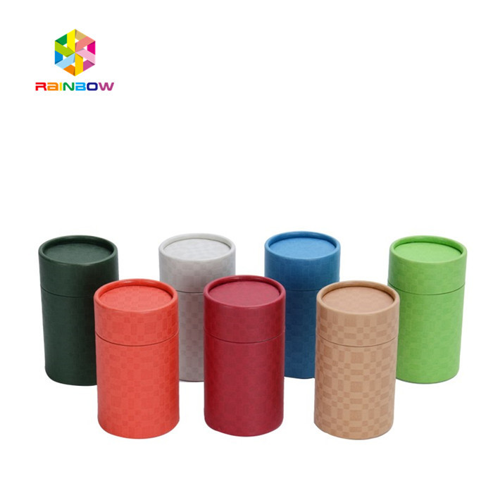 Hautpflege-Kasten-Anzeigen-Papierkasten-Zylinder-Pappkosmetisches Verpackenrohr