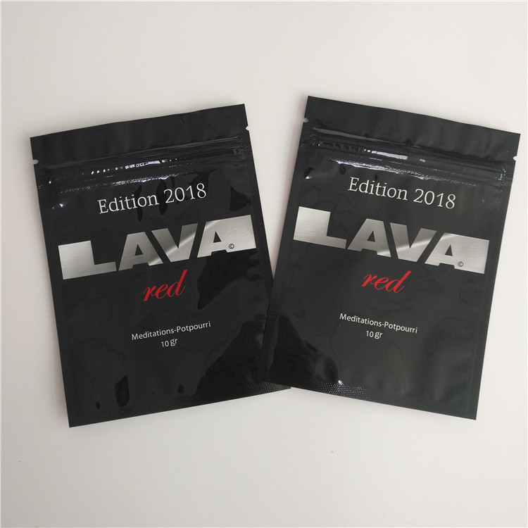 Zuckerrohr-Bean-Folien-Beutel-Verpackenhaar bindet Kissen wenig kleines Drucken Pin-Taschen-CMYK