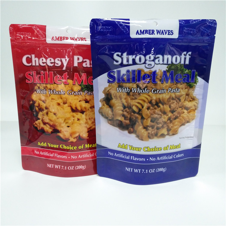 Das Digital-Druckimbiss-Taschen-Verpacken steht oben Nahrungsmittelbeutel-Unterseiten-Keil-Tasche SGS FDA