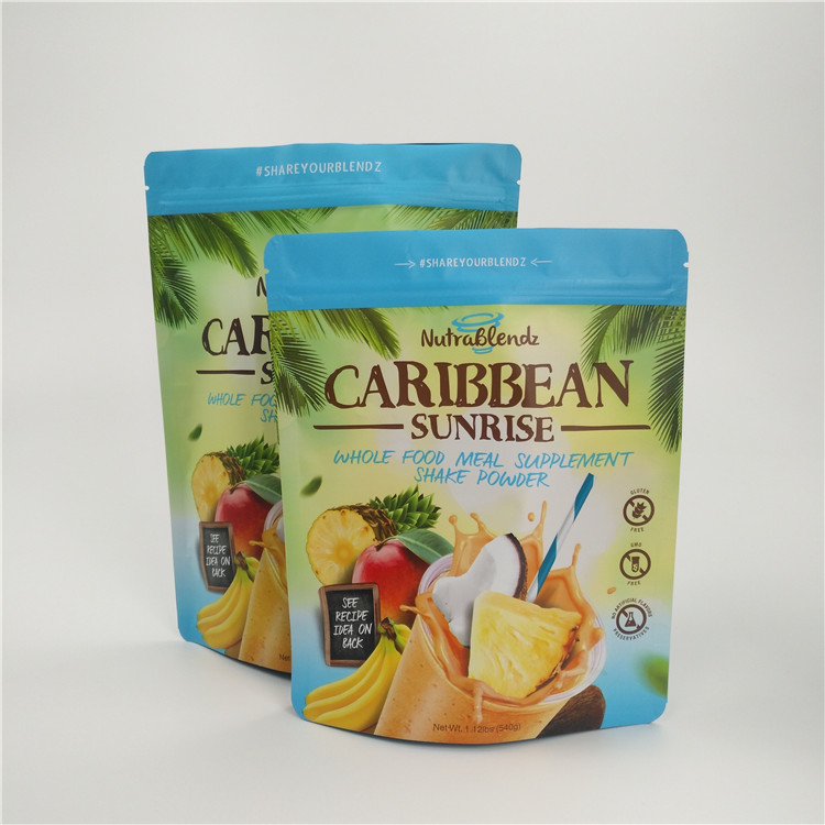 Gravüren-Drucken steht oben Taschen mit Reißverschluss, Milchpulver-Aluminiumfolie-Beutel mit Reißverschluss