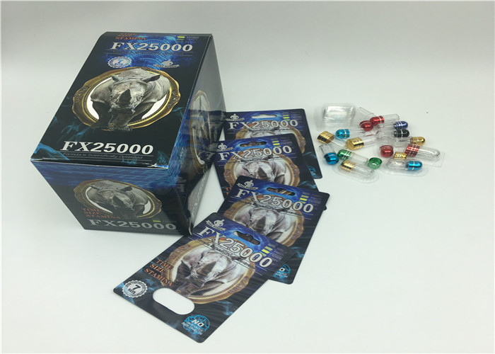 Besonders angefertigten Effekt-Blasen-Karten-entwerfen die Verpackenkapsel-Sex-Pillen des schwarzen Mamba-3D