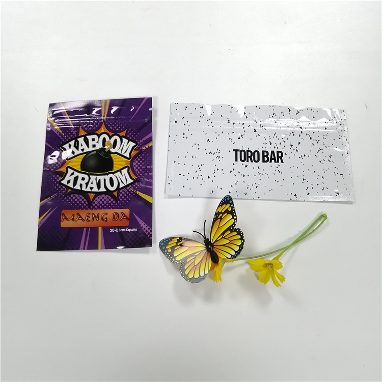 Der Geruch-Beweis-Folien-Beutel, der Plastik-Zipverschluss-Taschen verpackt, stehen oben Beutel-kundenspezifischen Druck