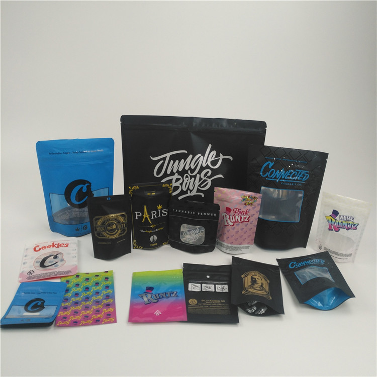 Riechen Sie den Beweis-Kräuterweihrauch, der kindersichere Flecken-Tasche 3.5g Ziplocke Stoney verpackt