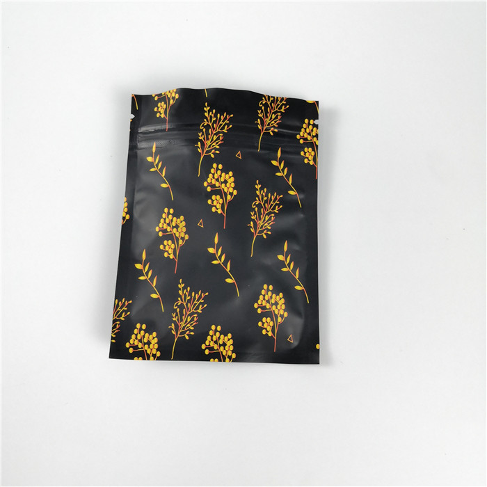 Der Imbiss, der Plastikreißverschluss-Beutel-Gewohnheit verpackt, druckte drei Seite Siegeltaschen-langlebiges Gut