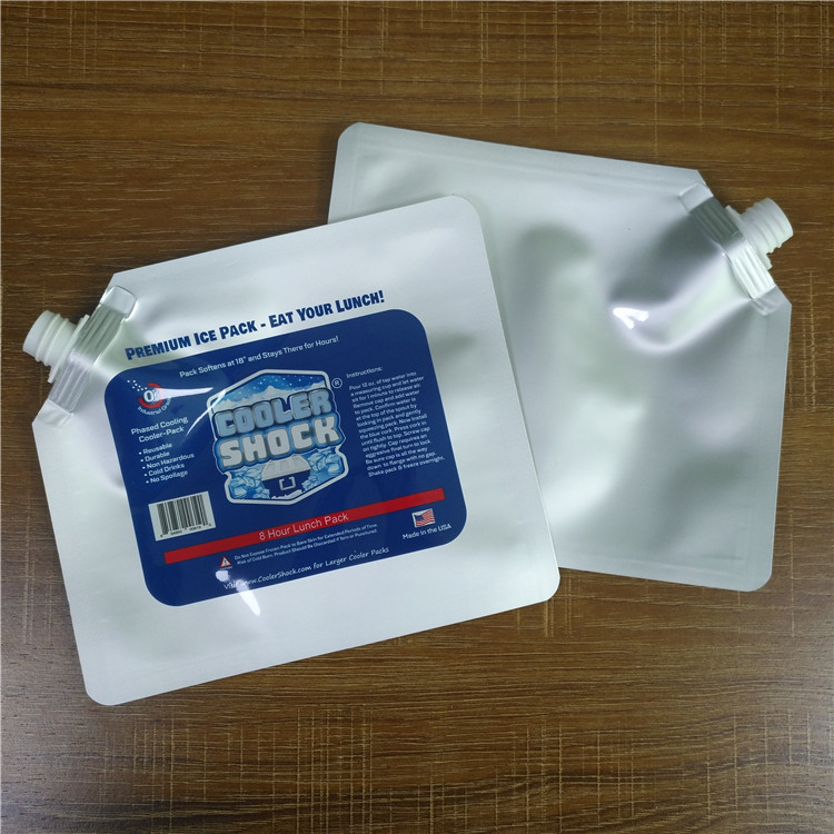 Wiederverwendbares Getränk stehen oben Reißverschluss-Beutel-biologisch abbaubare Lebensmittelverpackungs-Gewürz-Taschen mit Tülle