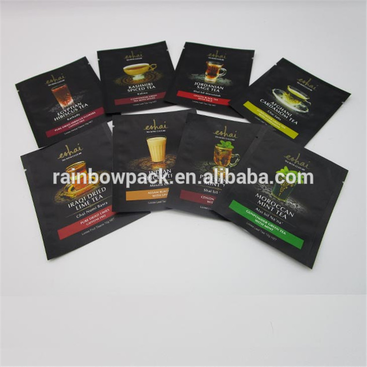 Wiederversiegelbare drei Seite Siegelaluminiumfolie-Zipverschluss-Taschen-Nahrung feuchtigkeitsfest