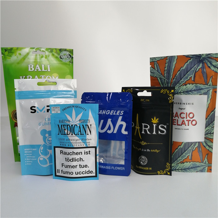 Plastikteebeutel mit Reißverschluss, die Taschen-wiederversiegelbares biologisch abbaubares für Nahrung/Trockenfrüchte verpacken