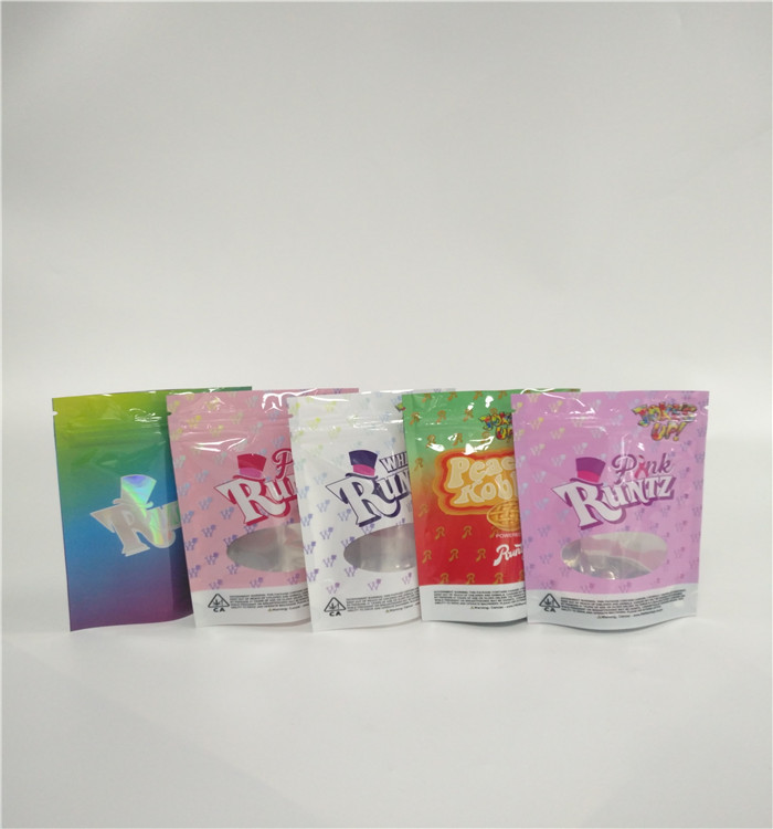 Medizin-Speicher-Kräuterweihrauch, der 1 Gramm 1/8 1/4 1/2 1 Unzen-Unkräuter mit Fenster verpackt