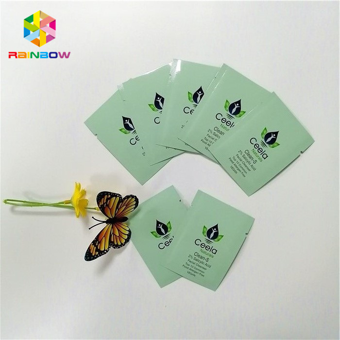 Multi- farbige Pastell-Plastik-Folien-Heißsiegel-Taschen-Spitze offen mit Riss-Kerbe 6x9cm