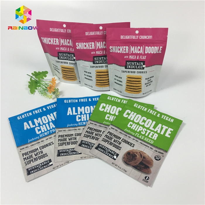 Wiederversiegelbares Snack-Food-Verpackentaschen-Protein/Milchpulver-Laminierungs-Aluminiumfolie-Zipverschluß