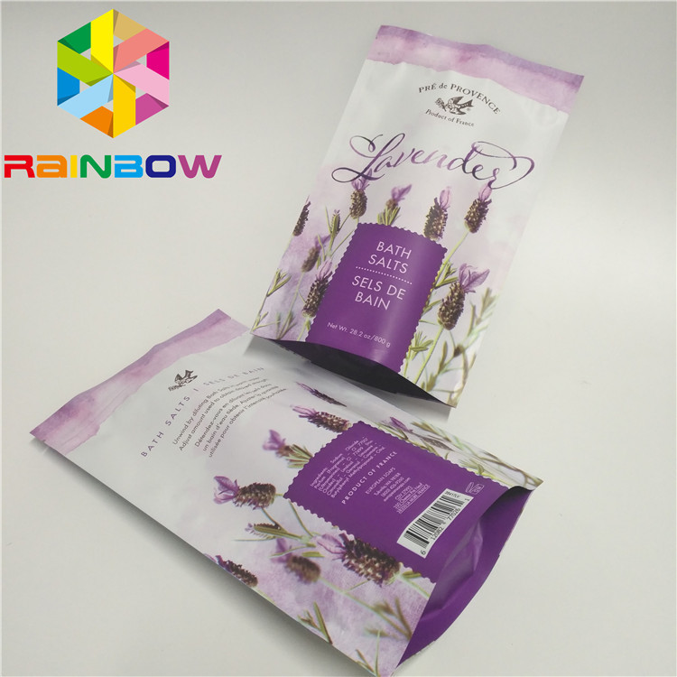 Heißsiegel-Reißverschluss-Kosmetiktaschen, Aluminiumfolie-Gesichtsmaske, die für Hautpflege verpackt