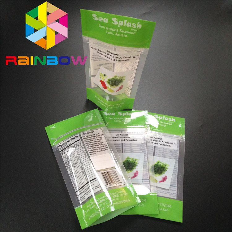 Biologisch abbaubare Aluminiumfolie stehen oben Beutel-Verpackenbad-Krümel-Salz-Leichensack