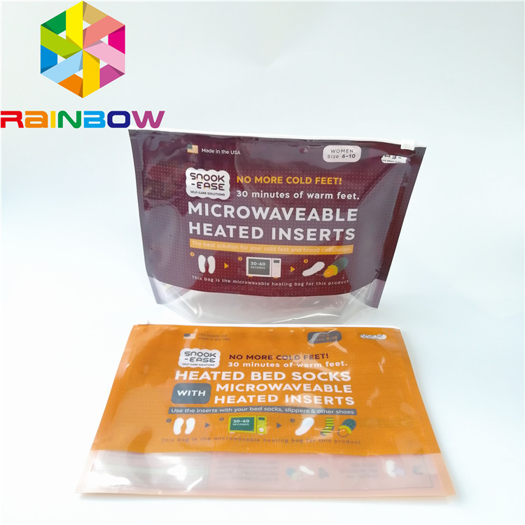 Die Unterwäsche-Kleiderplastikbeutel-das Verpacken der Männer steht oben, schiebend Reißverschluss-Taschen-Gewohnheit