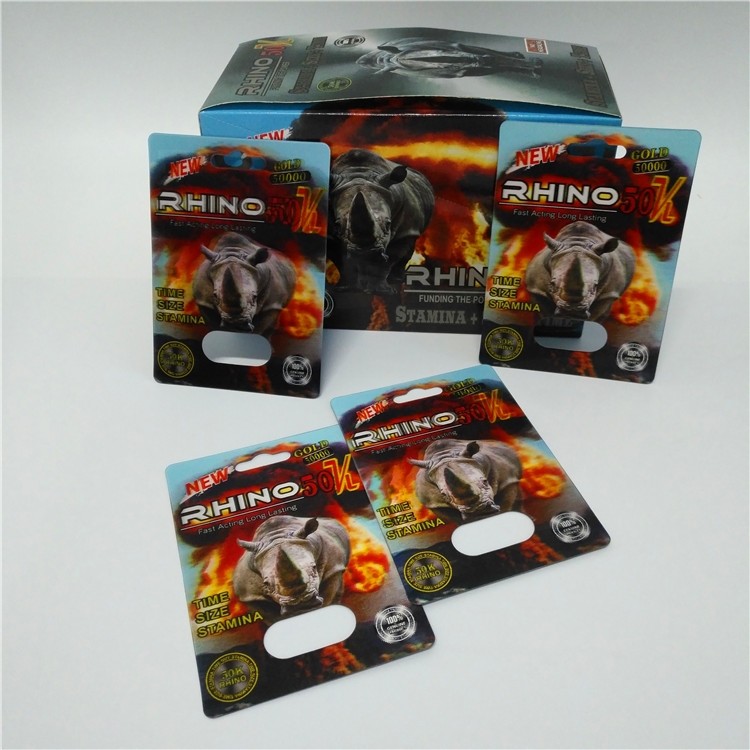 Schaukarton-Blisterpackung, die Drucken 3d für Mamba-männliche Verbesserungs-Pillen verpackt
