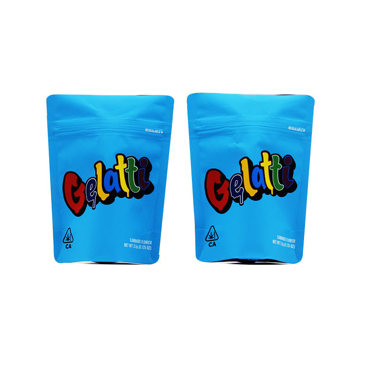 Dauerhafter Kräuter- Weihrauch, der Plastik-Kalifornien Plätzchen-Taschen mini Unkraut-mit Reißverschluss Plastik verpackt