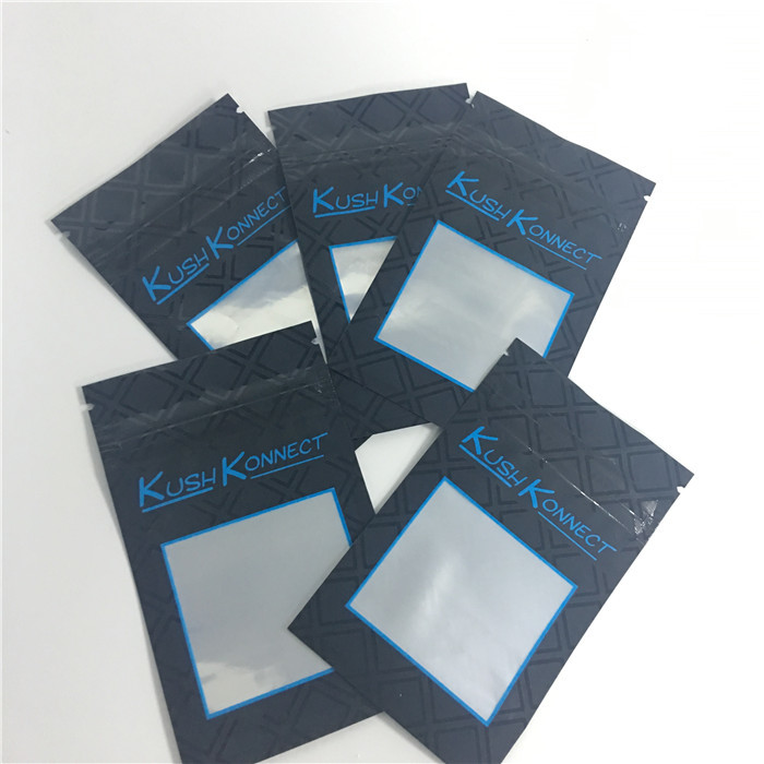 Folien-Plastik-Kräuterweihrauch-mit Reißverschluss Verpackengewohnheit druckte Stärke des Mikrometer-120-140