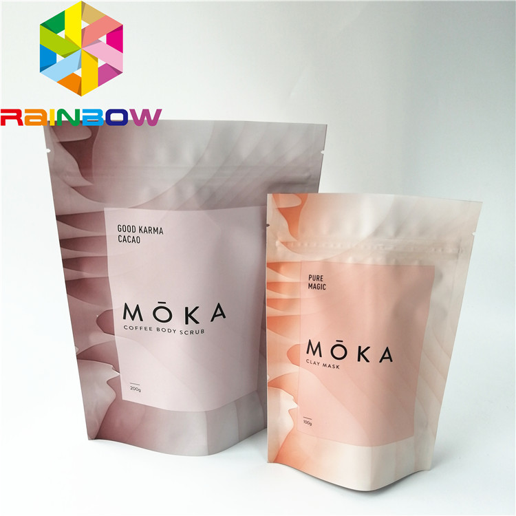 Das Seesalz-Verpacken steht oben Reißverschluss-Beutel, steht oben Farben der Kaffee-Taschen-9