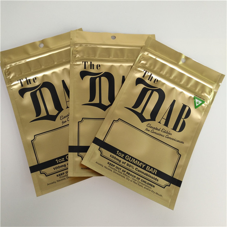 Geruch-Beweis stehen oben kindersichere gummiartige das Siegelverpacken 1OZ der Reißverschluss-Beutels-3 Seite