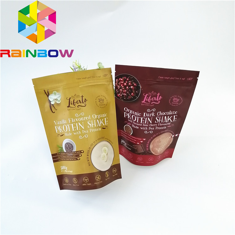 Plastik stehen oben den recyclebaren Reißverschluss-Beutels-Nachtisch-Tee-Kaffee-Verpackungs-Geruch-Beweis