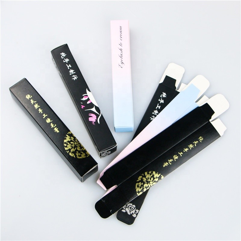Lippenstift-Wimperntuschen-Eyeliner-Papierkasten-Verpackenpappekundenspezifisches Priniting-Logo
